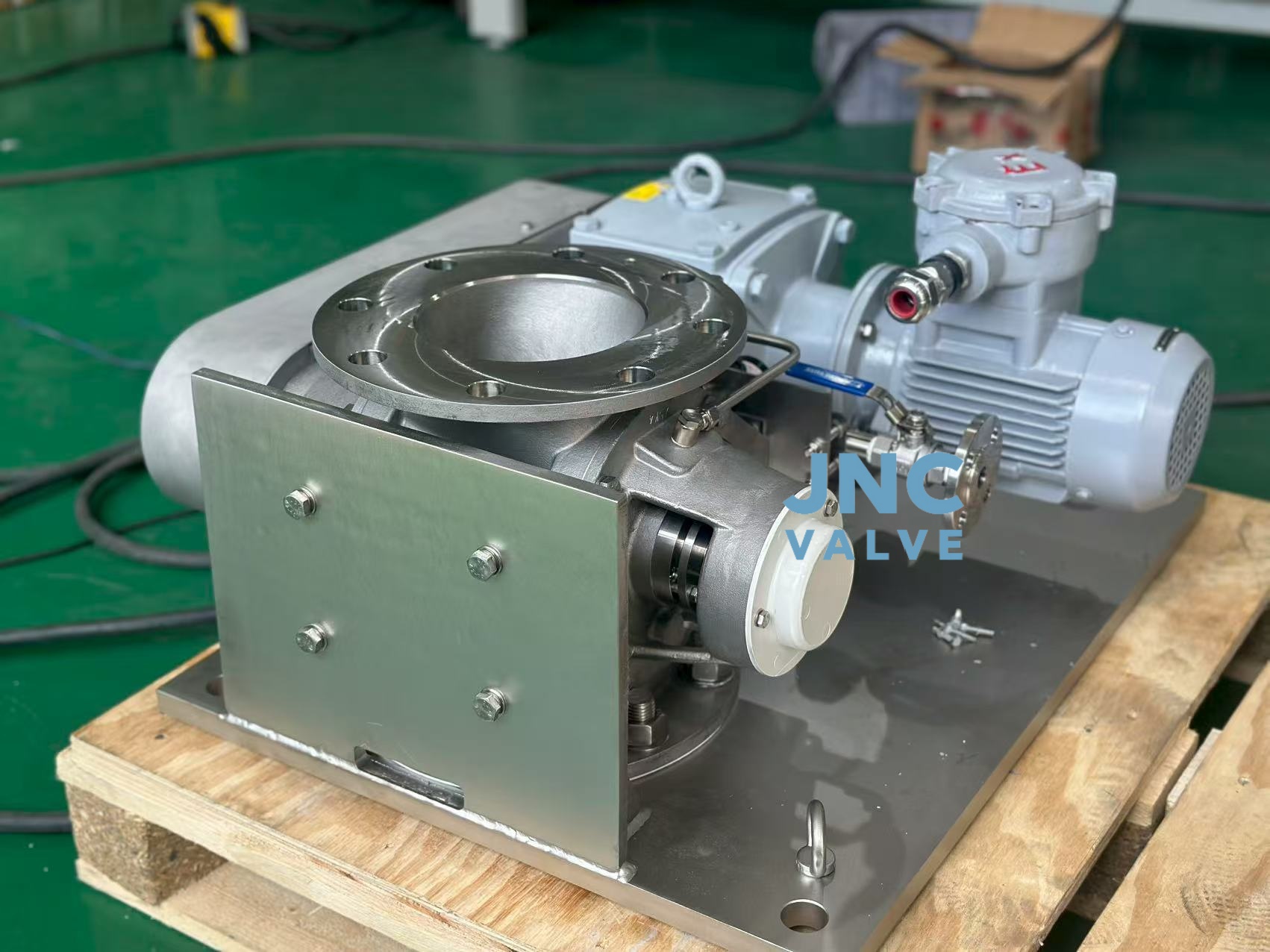 Rotary Valve with Ball Valve