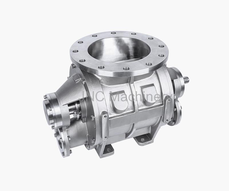 blow-thru rotary valve